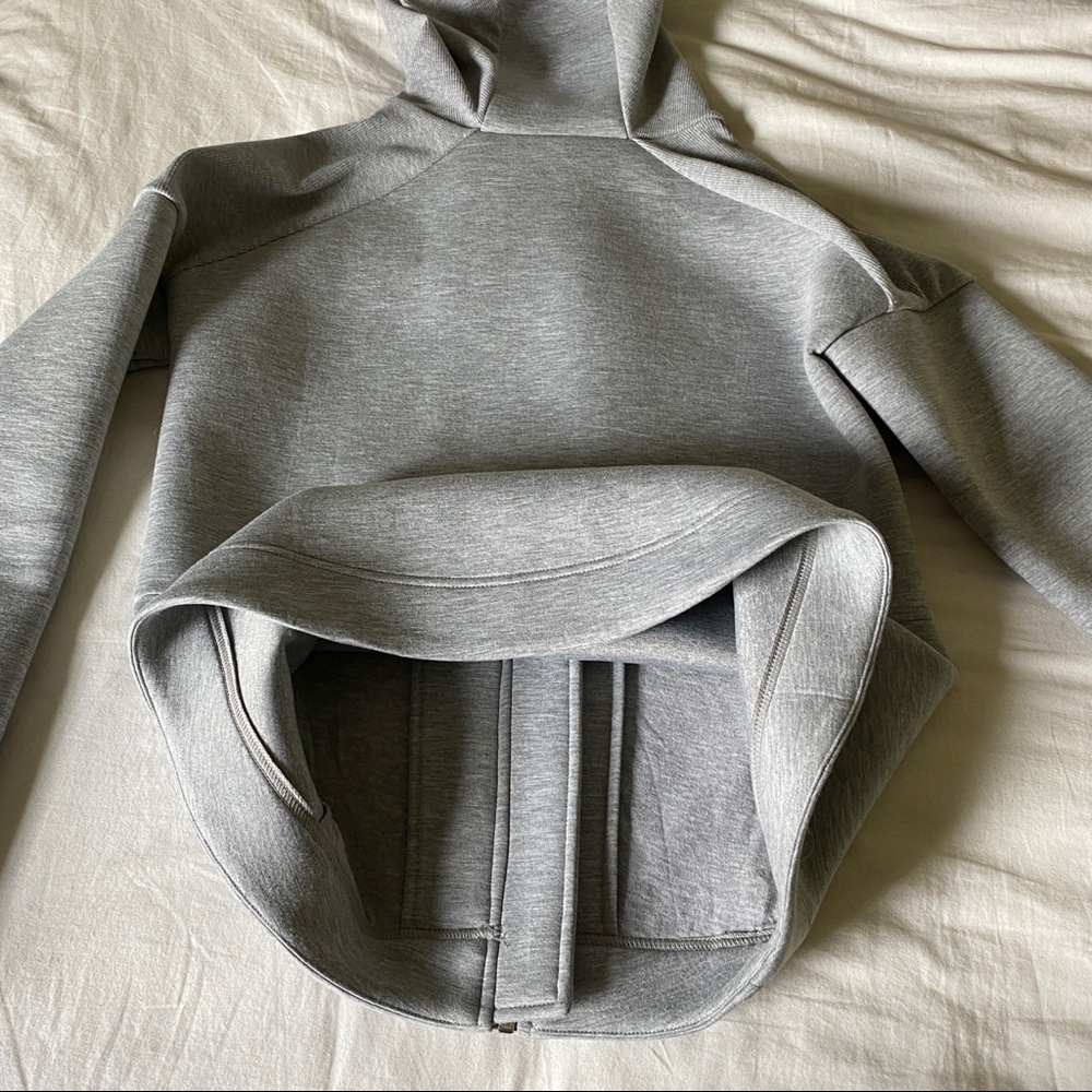 Sweaty Betty Grey Zipper Hoodie Size Small - Picture 13 of 15